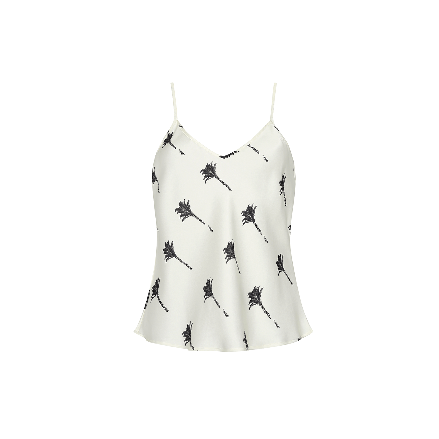 . BLOUSE 25 TANK TOP 100% SILK THE PALMS 421