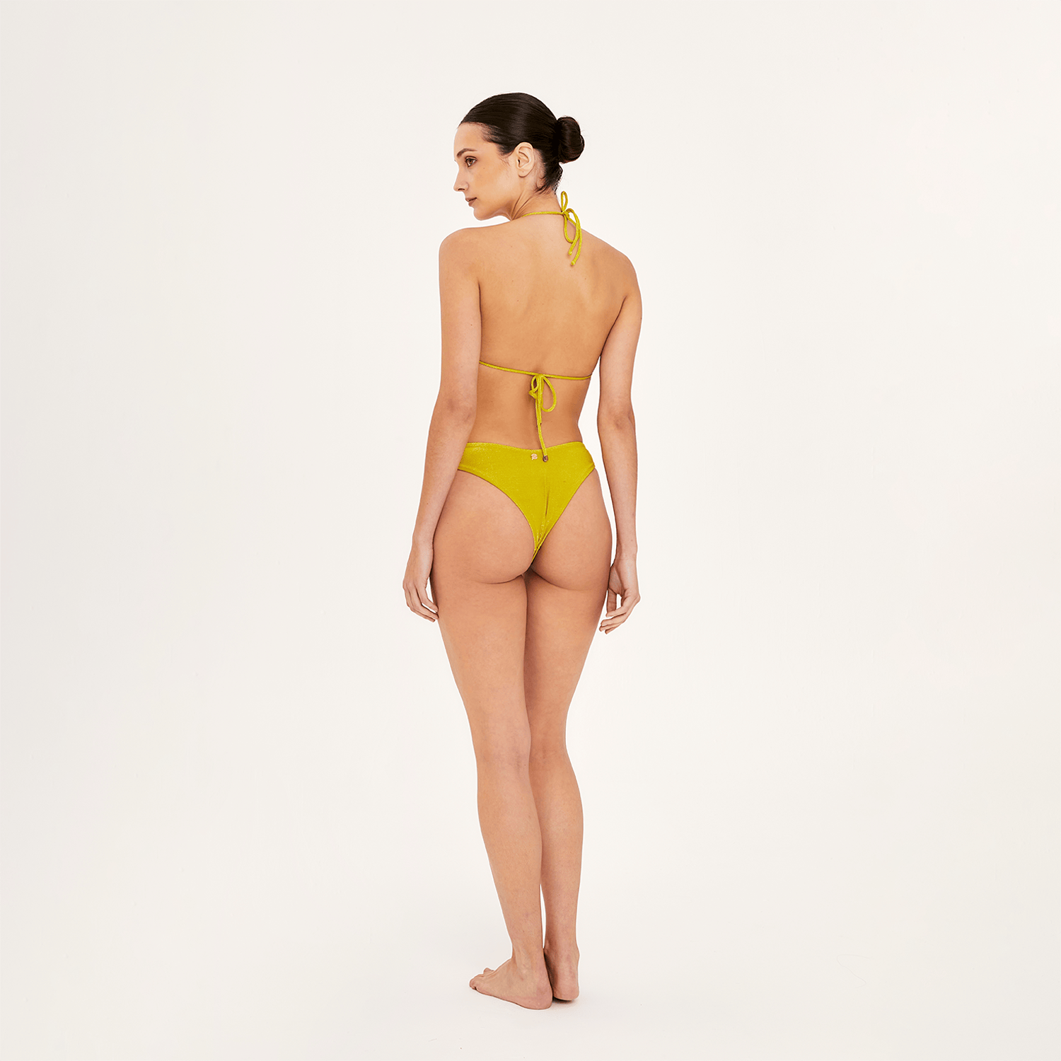 . BIKINI BOTTOM 26 HIGH LEG BOTTOM LIME 23