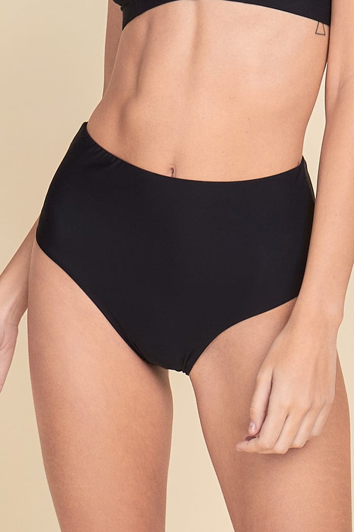 . BIKINI BOTTOM LISO HIGH RISE CLASSIC BOTTOM CLASSIC BLACK