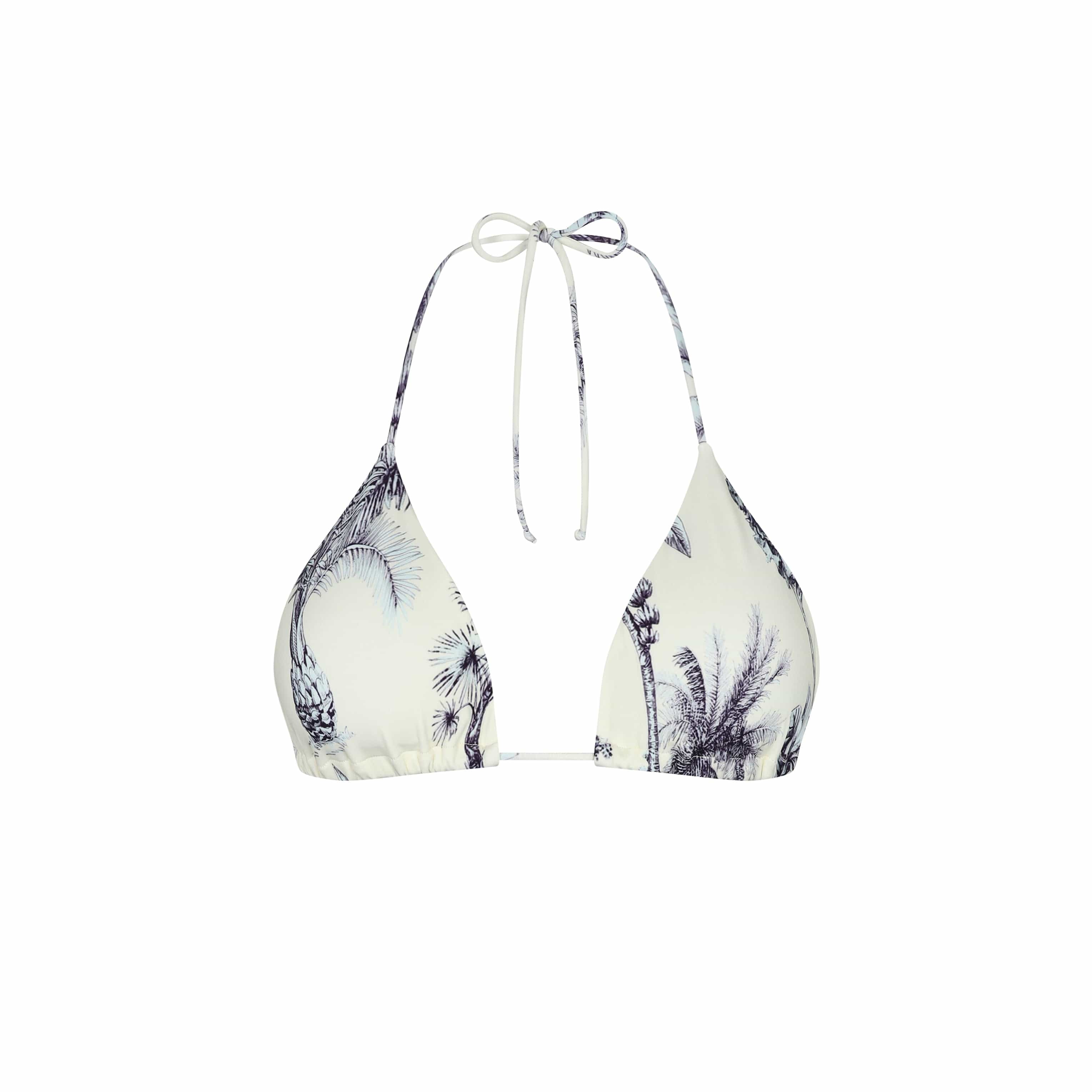 . BIKINI TOP 24 M TRIANGLE TOP GRASSE BLEUE