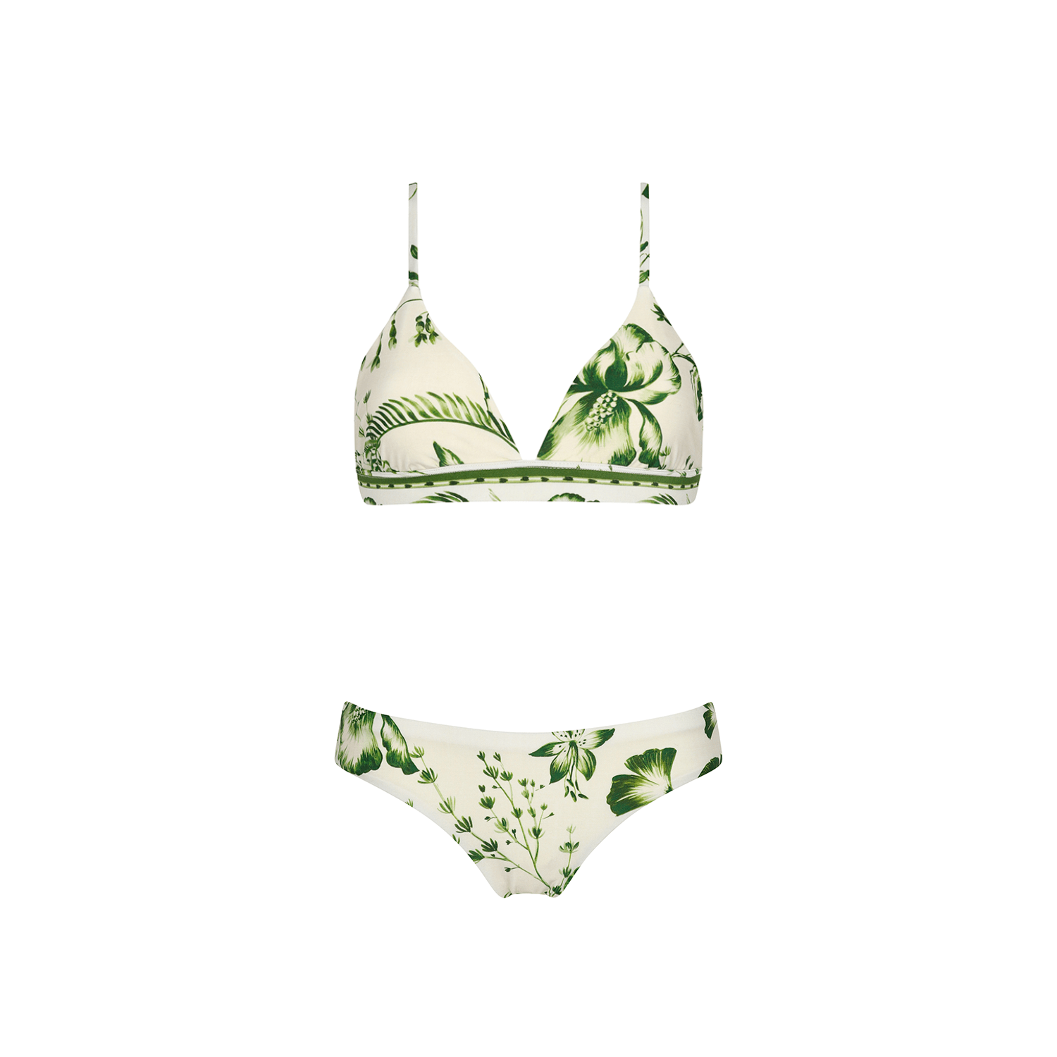 . BIKINI TOP 25 FIXED TRIANGLE TOP GREEN COURT 60