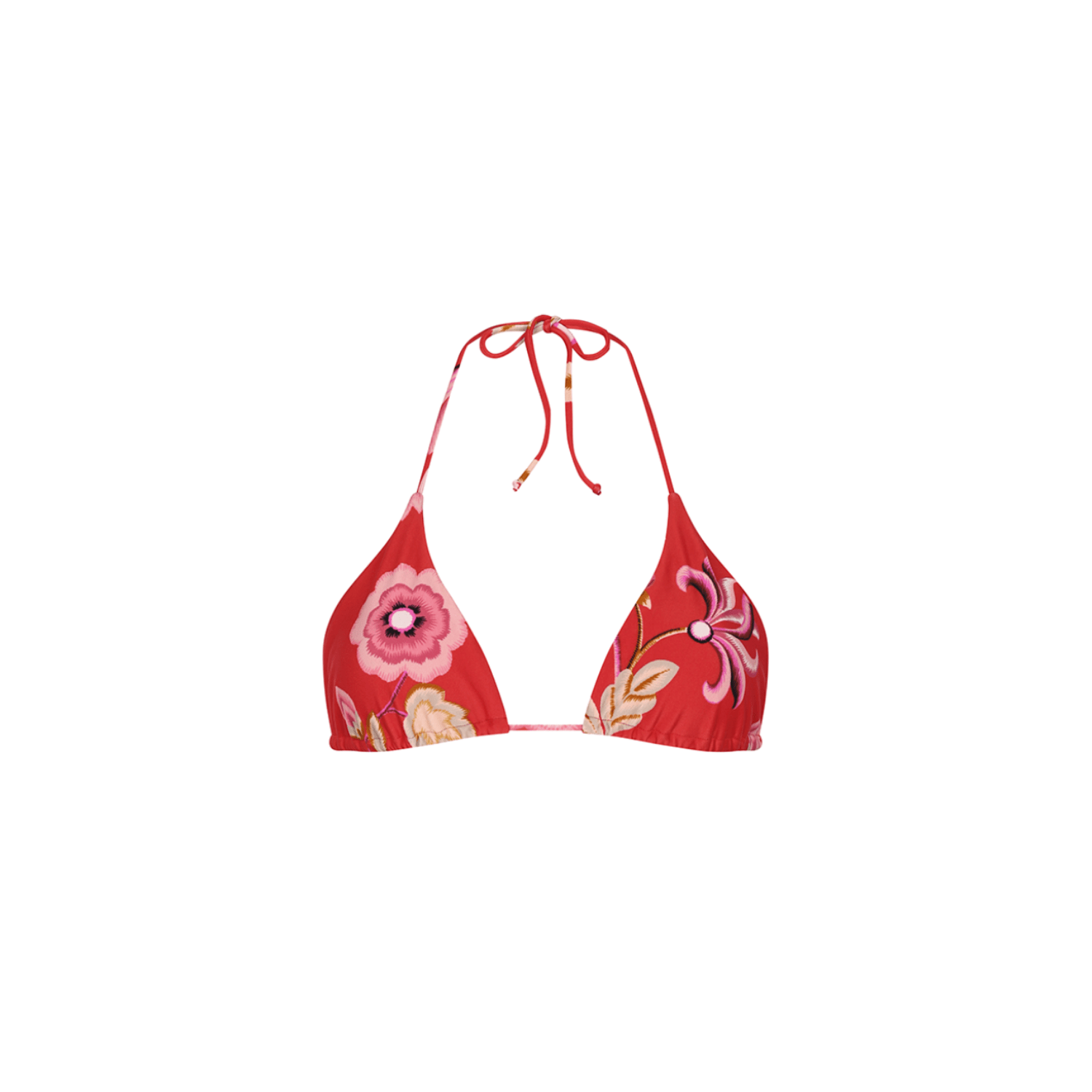 . BIKINI TOP 25 TRIANGLE TOP POMEGRANATE 50