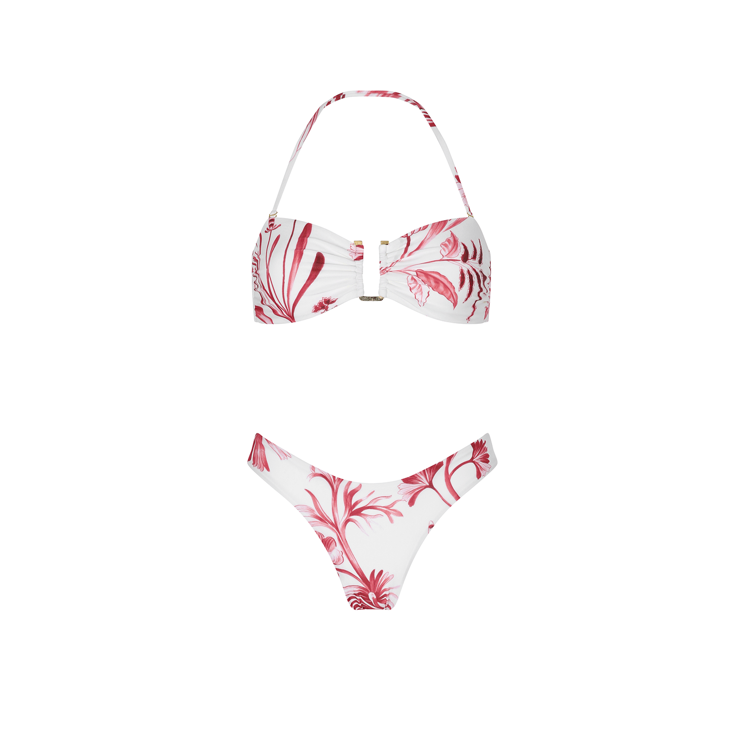 . BIKINI TOP 26 BANDEAU TOP ROUGE 75A