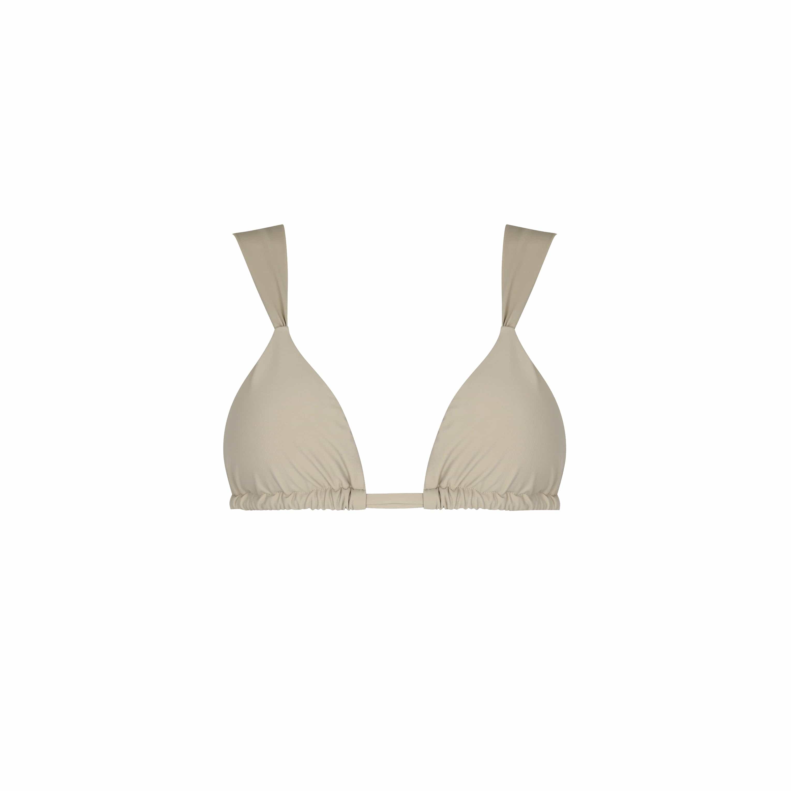 . BIKINI TOP LISO TRIANGLE TOP NATURAL