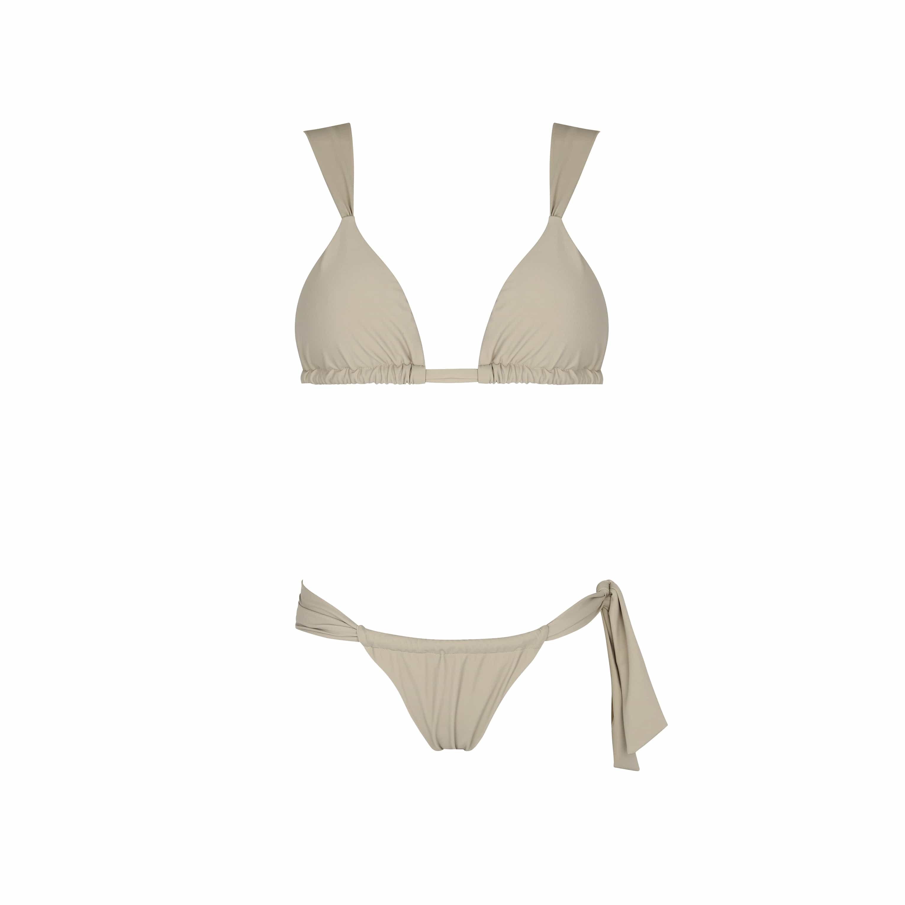. BIKINI TOP LISO TRIANGLE TOP NATURAL