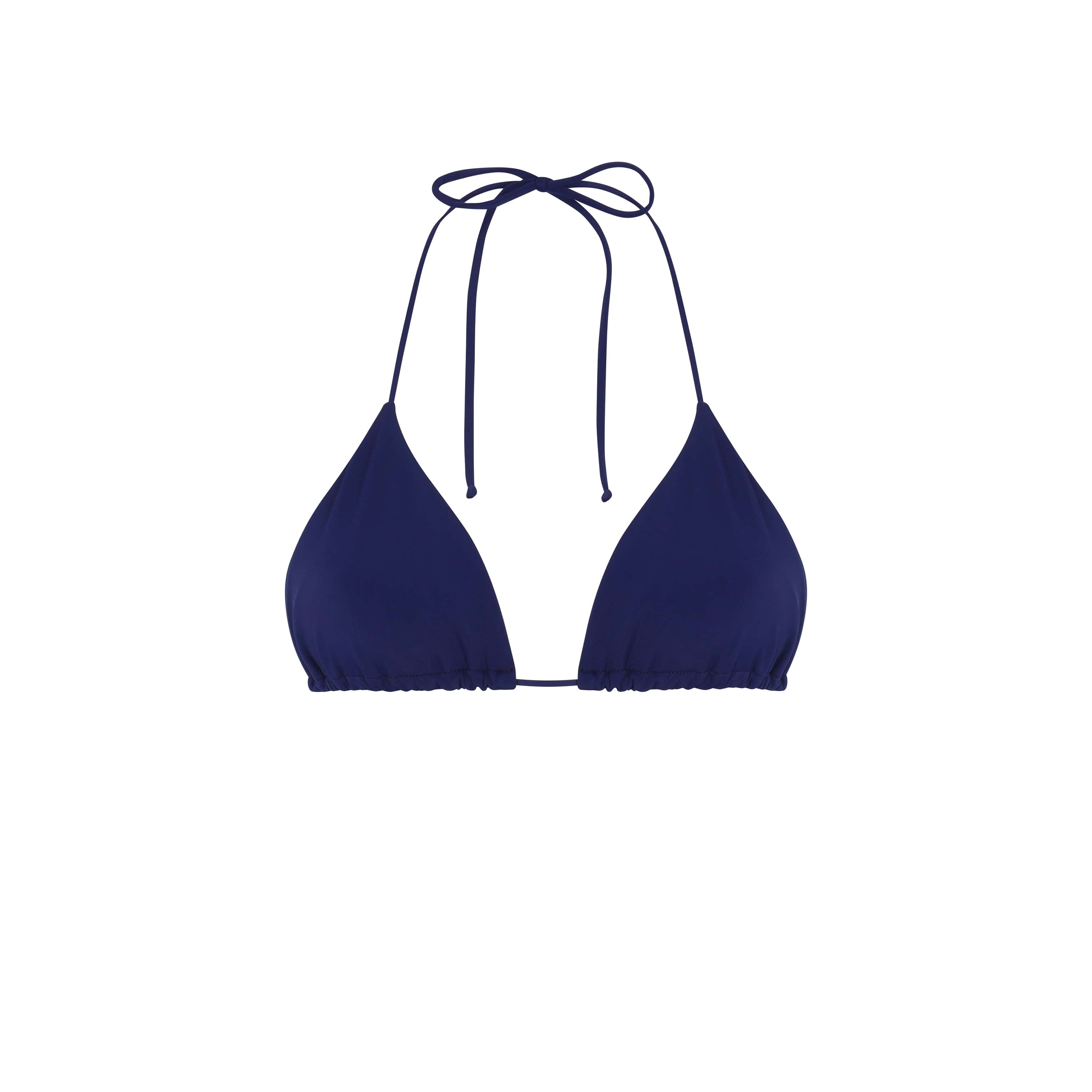 . BIKINI TOP LISO XL TRIANGLE TOP BLUE