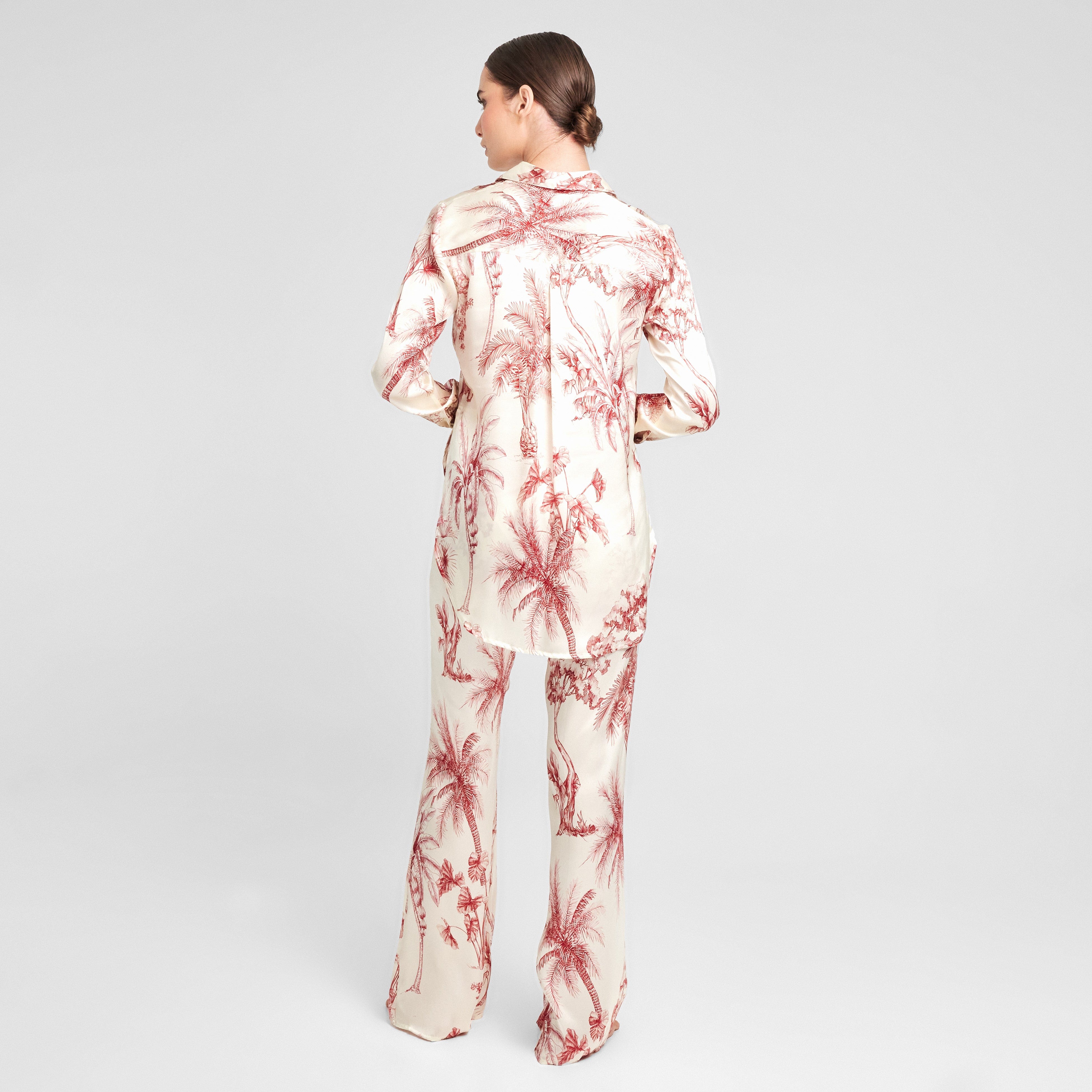 . BLOUSE 24 SHIRT 100% SILK PROVENCE