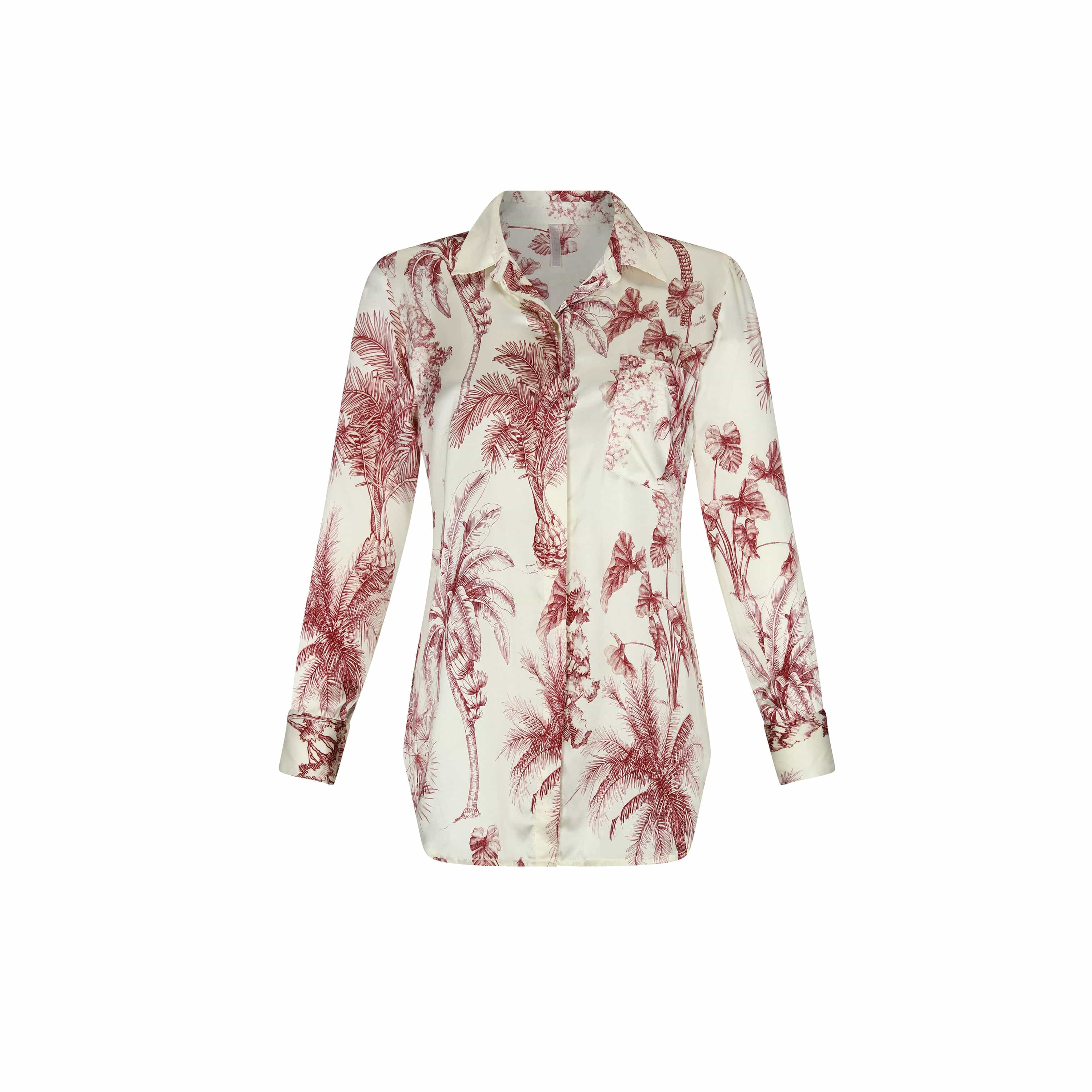 . BLOUSE 24 XL SHIRT 100% SILK PROVENCE