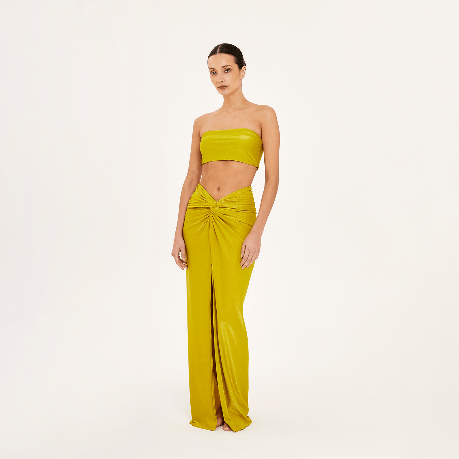 . BLOUSE 26 BANDEAU LIME 427