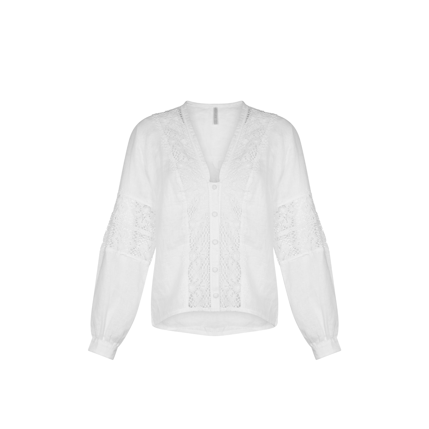 . BLOUSE 26 Blouse 100% Linen Blanc 436