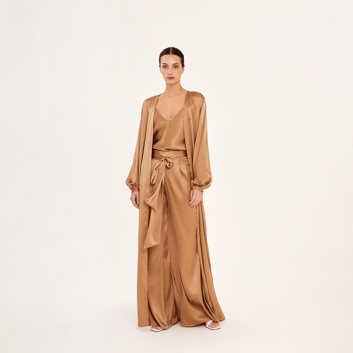 . BLOUSE 26 CAMISOLE SILK EA DUNE 421