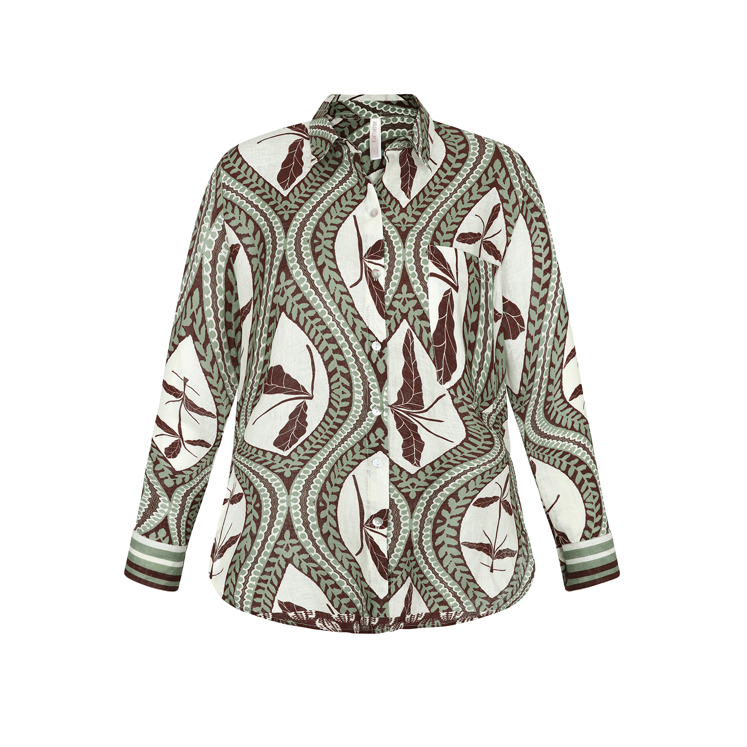 . BLOUSE 26 SHIRT 100% LINEN BEDOUINE 444