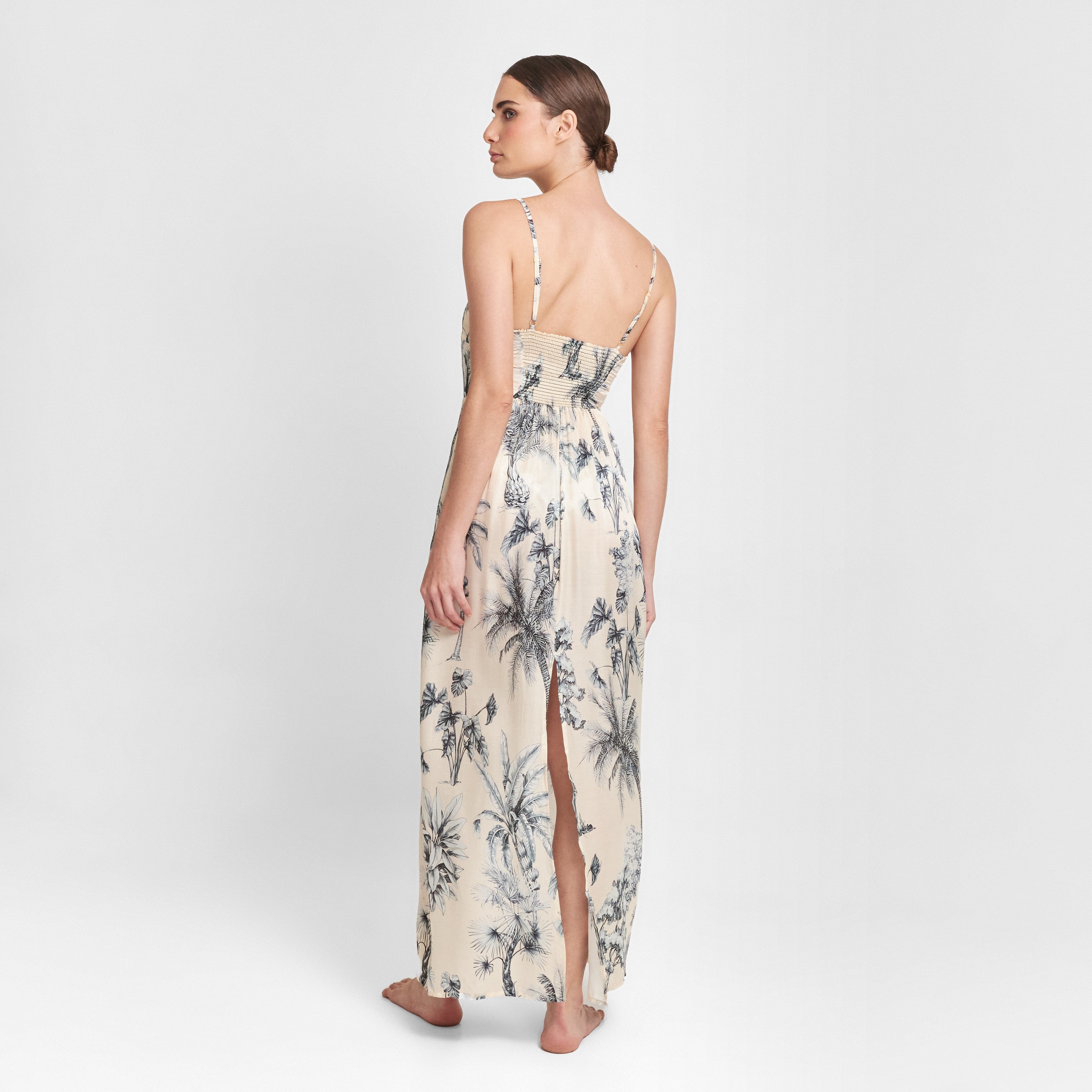 . DRESS 25 Slip Dress Grasse Bleue