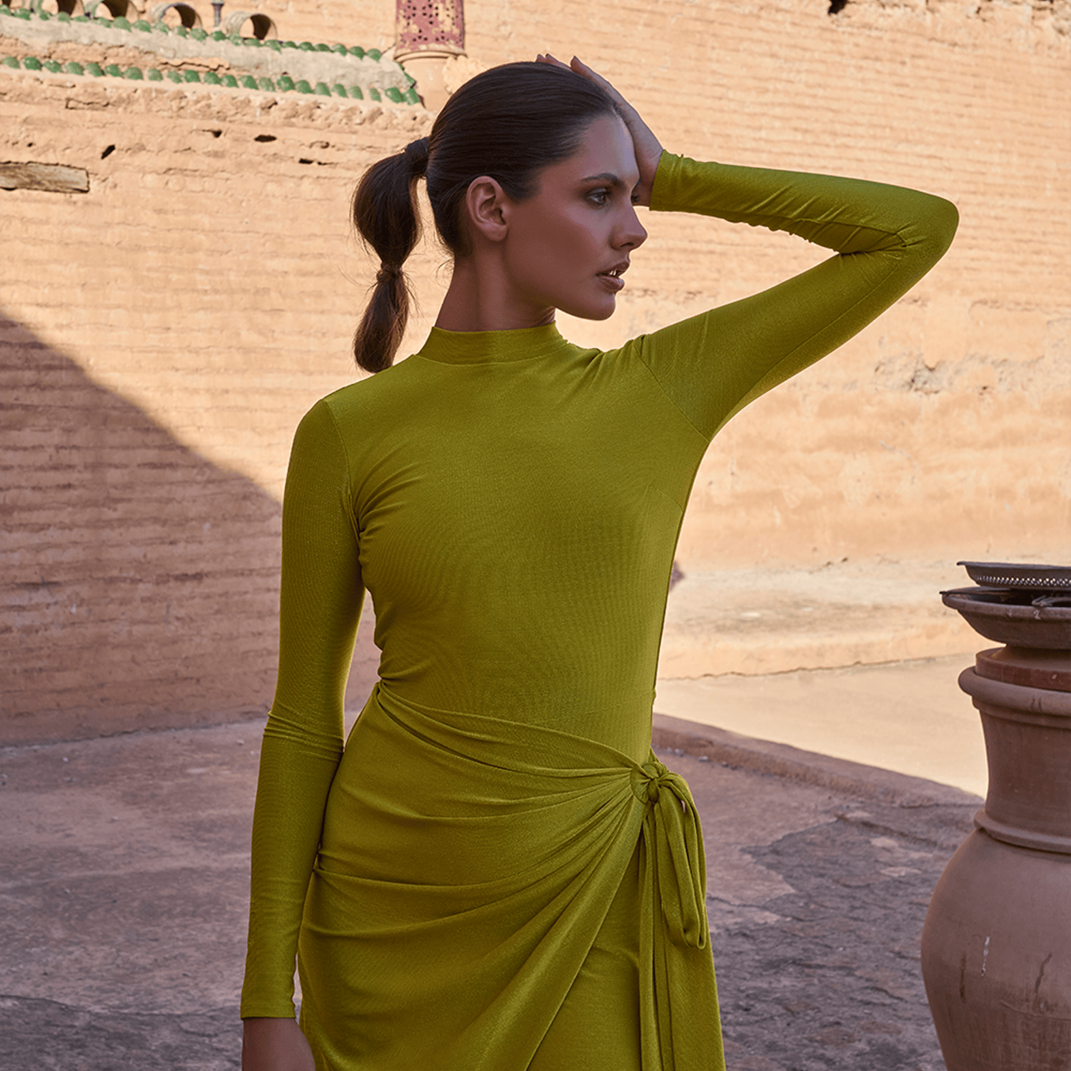 . DRESS 26 JUMPSUIT LIME 285