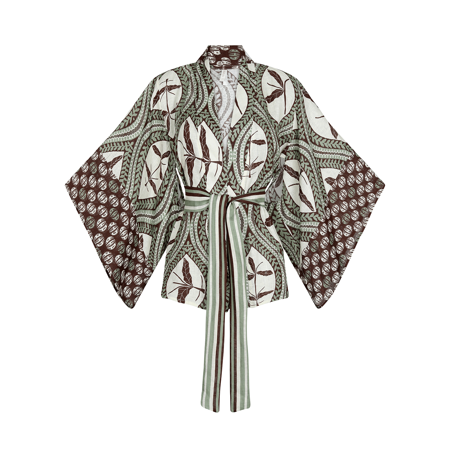 . DRESS 26 U KIMONO 100% LINEN BEDOUINE 371