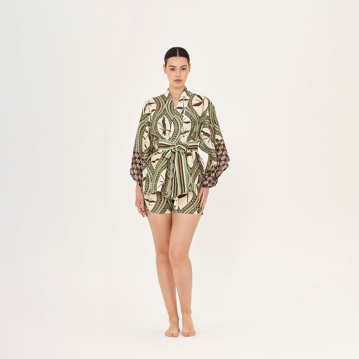 . DRESS 26 U Kimono 100% Linen Bedouine 371