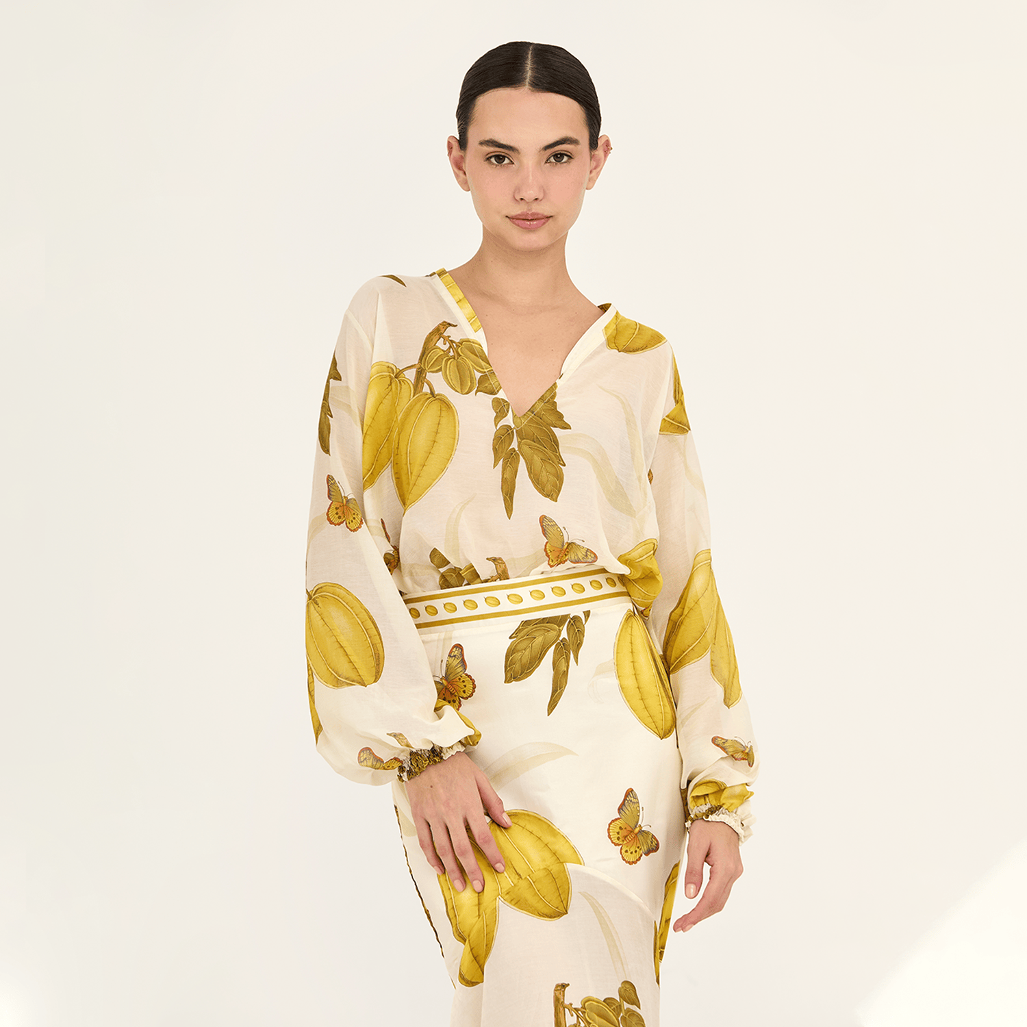 Fruits De L'est Aguaclara | Fruits De L'est - Set Blouse & Mermaid Skirt