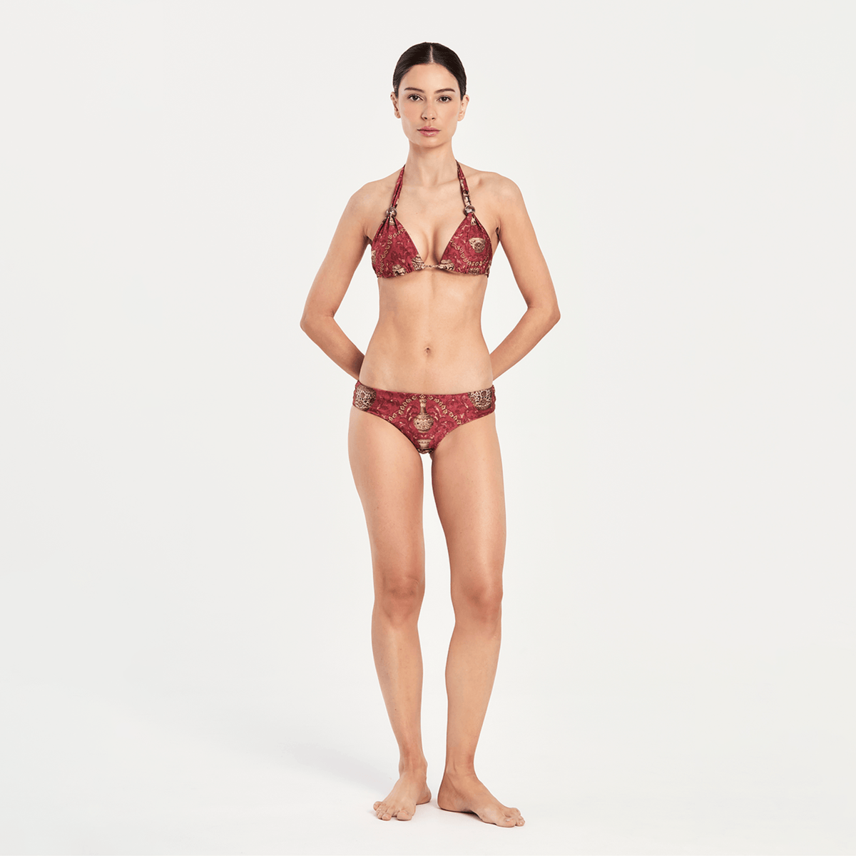 IMPERIAL RED BIKINI BOTTOM 27 Aguaclara | Hipster Bikini Bottom Imperial Red