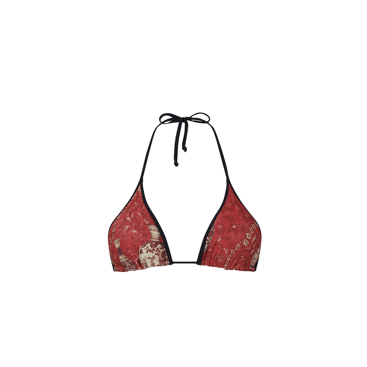 IMPERIAL RED BIKINI TOP 27 Aguaclara | Triangle Bikini Top Imperial Red