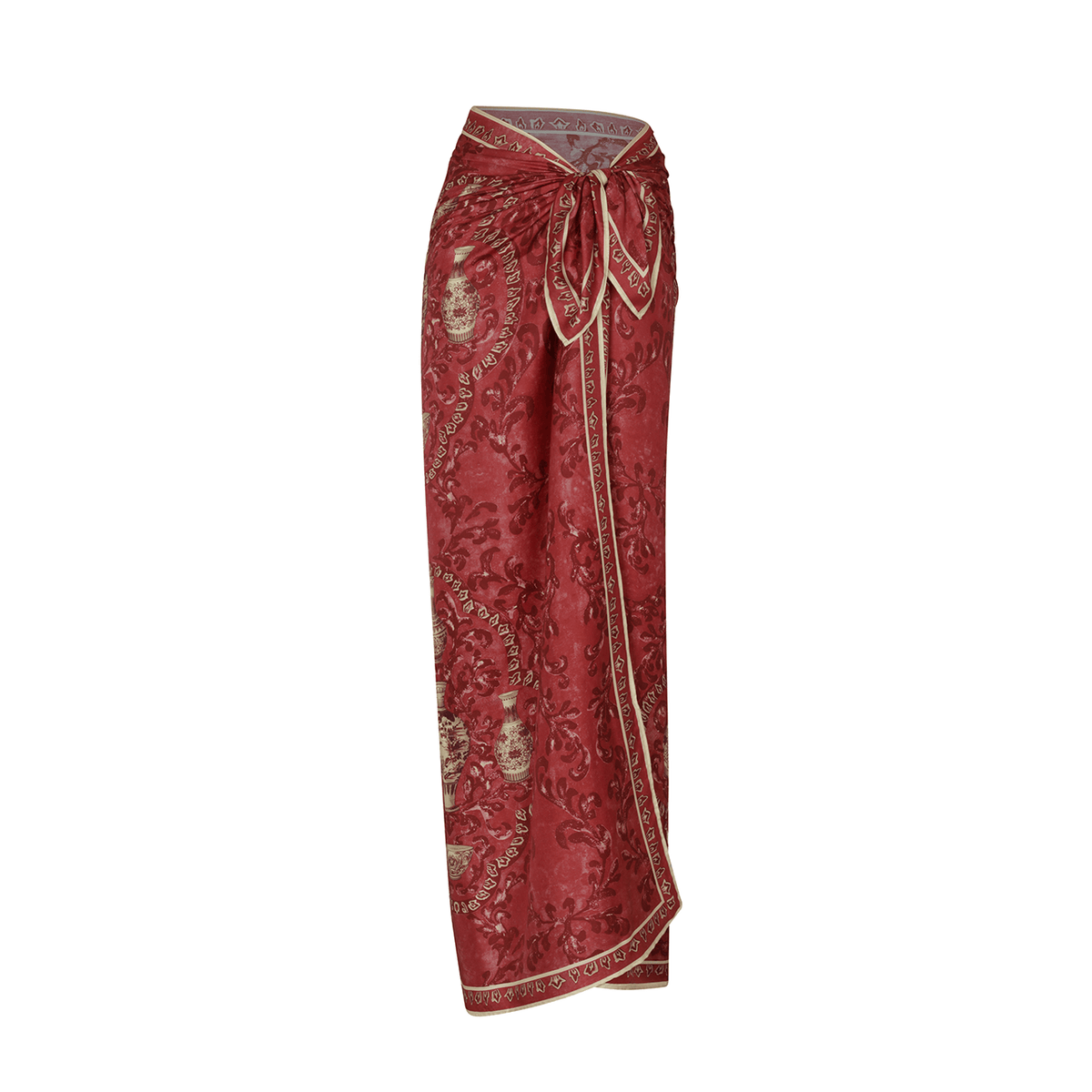IMPERIAL RED PAREO U Aguaclara | Pareo / Scarf Imperial Red