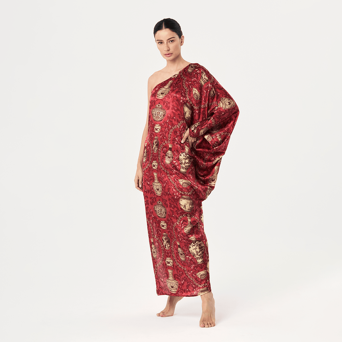 IMPERIAL RED TUNIC 27 Aguaclara | Long Tunic Imperial Red