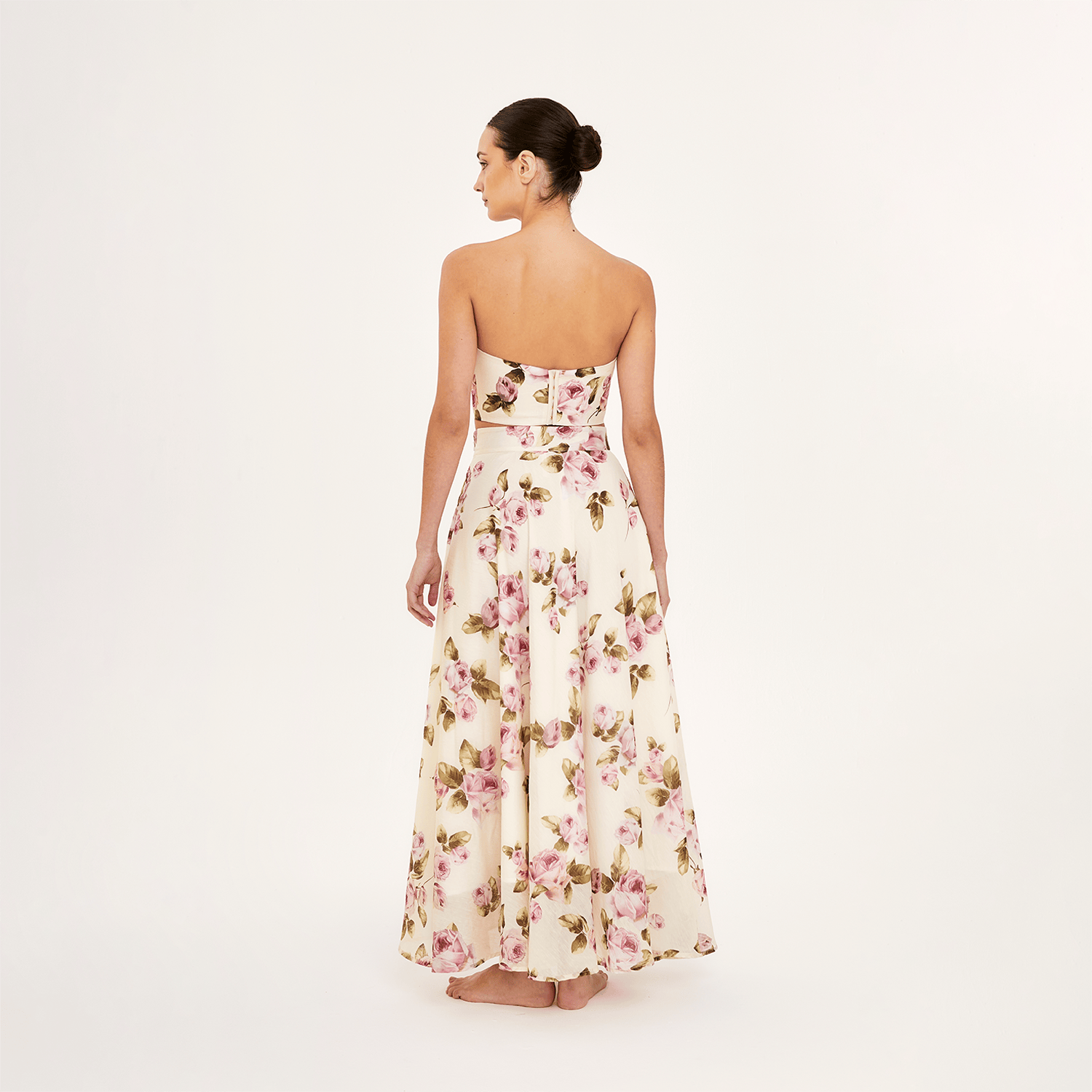 La Rose Aguaclara | La Rose - Set Bustier Top & Maxi Skirt