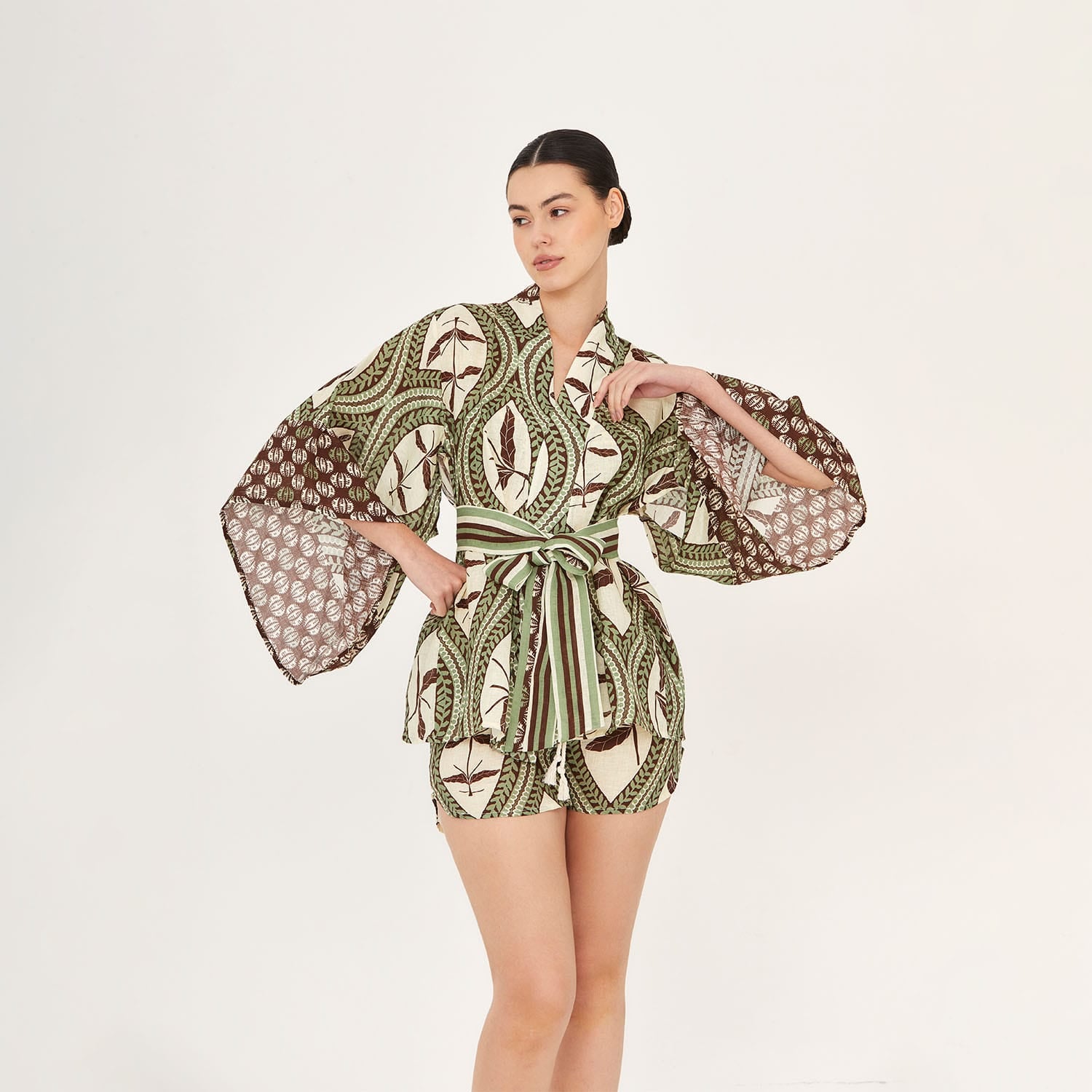 Le Bedouine Aguaclara | Le Bedouine - Set Kimono & Short