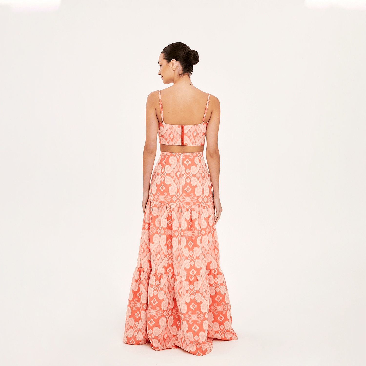 Palais Des Orangers Aguaclara | Orangers - Set Bustier Top & Maxi Skirt