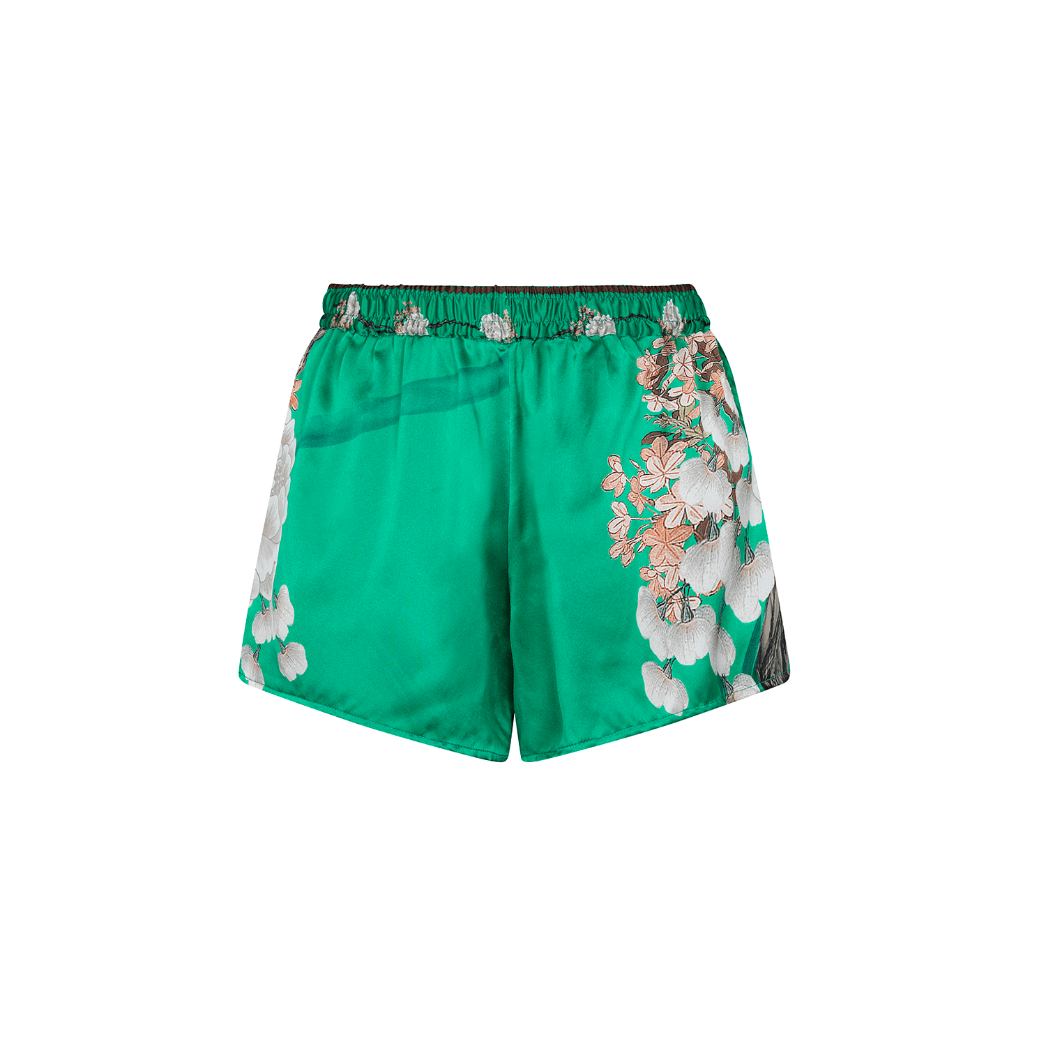 . SHORT 26 SHORT 100% SILK CHIFFON JADE 451