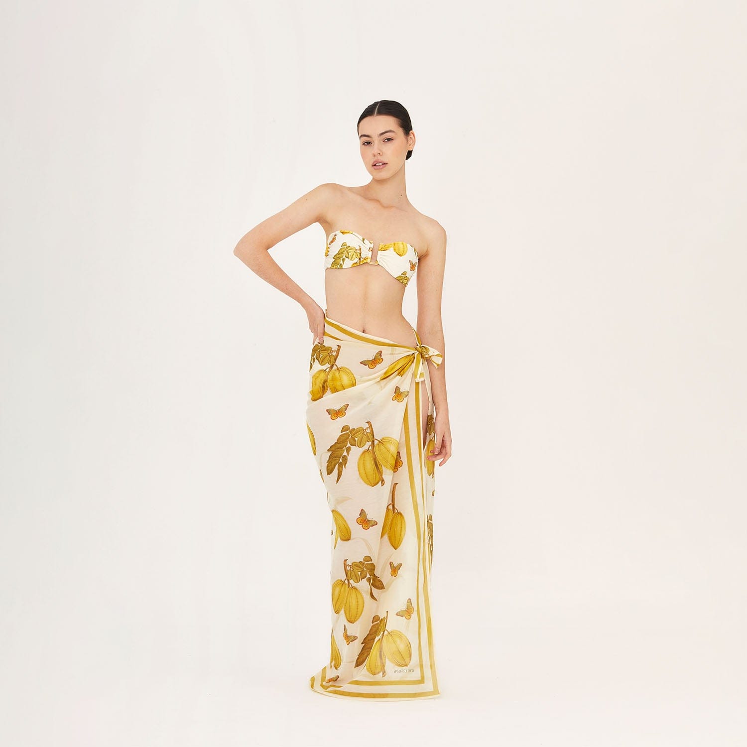 . SKIRT 26 U PAREO / SCARF COTTON SILK L EST 500