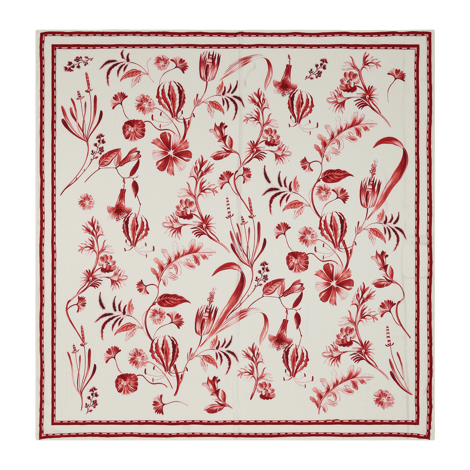 . SKIRT 26 U PAREO / SCARF SILK VISCOSE ROUGE 500