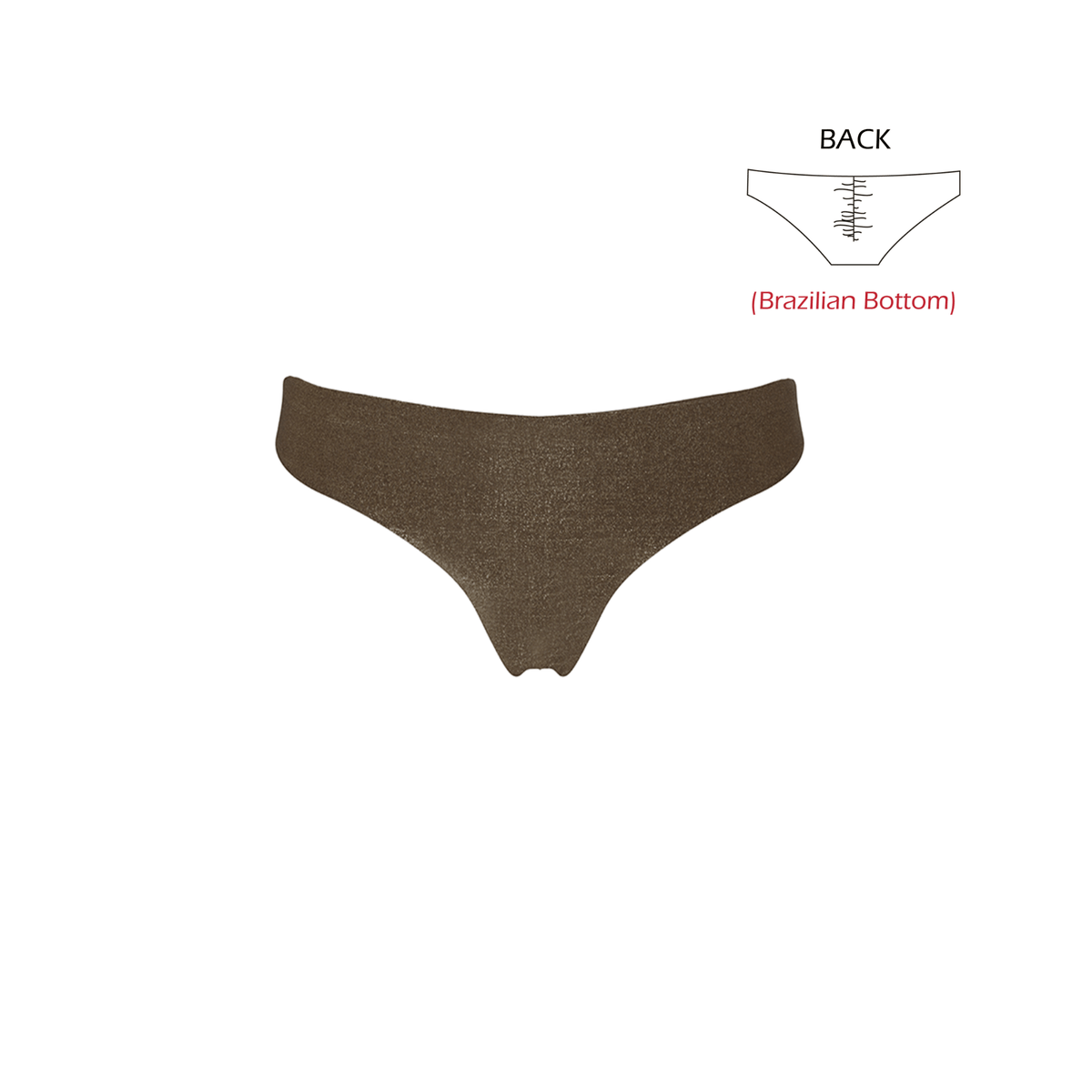 SPICE CHOCOLATE BIKINI BOTTOM 27 Aguaclara | Hipster Bikini Bottom Spice Chocolate