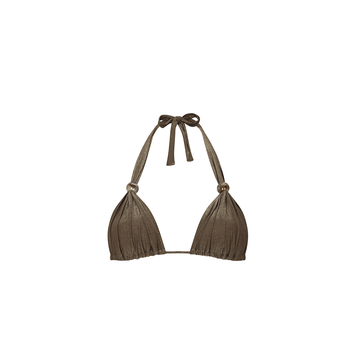 SPICE CHOCOLATE BIKINI TOP 27 Aguaclara | Triangle Halter Bikini Top Spice Chocolate