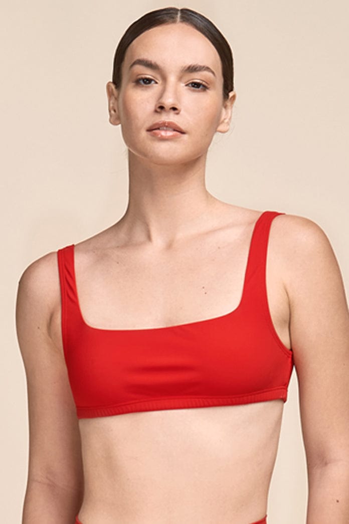 . BIKINI TOP 23 S 2023 AGUACLARA SWIMWEAR RED BRALETTE SPORT BIKINI TOP ROJO 44