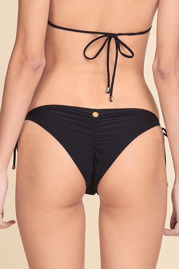 . BIKINI BOTTOM 23 2023 AGUACLARA DESIGNER SWIMWEAR BLACK SIDE TIE BIKINI BOTTOM 13