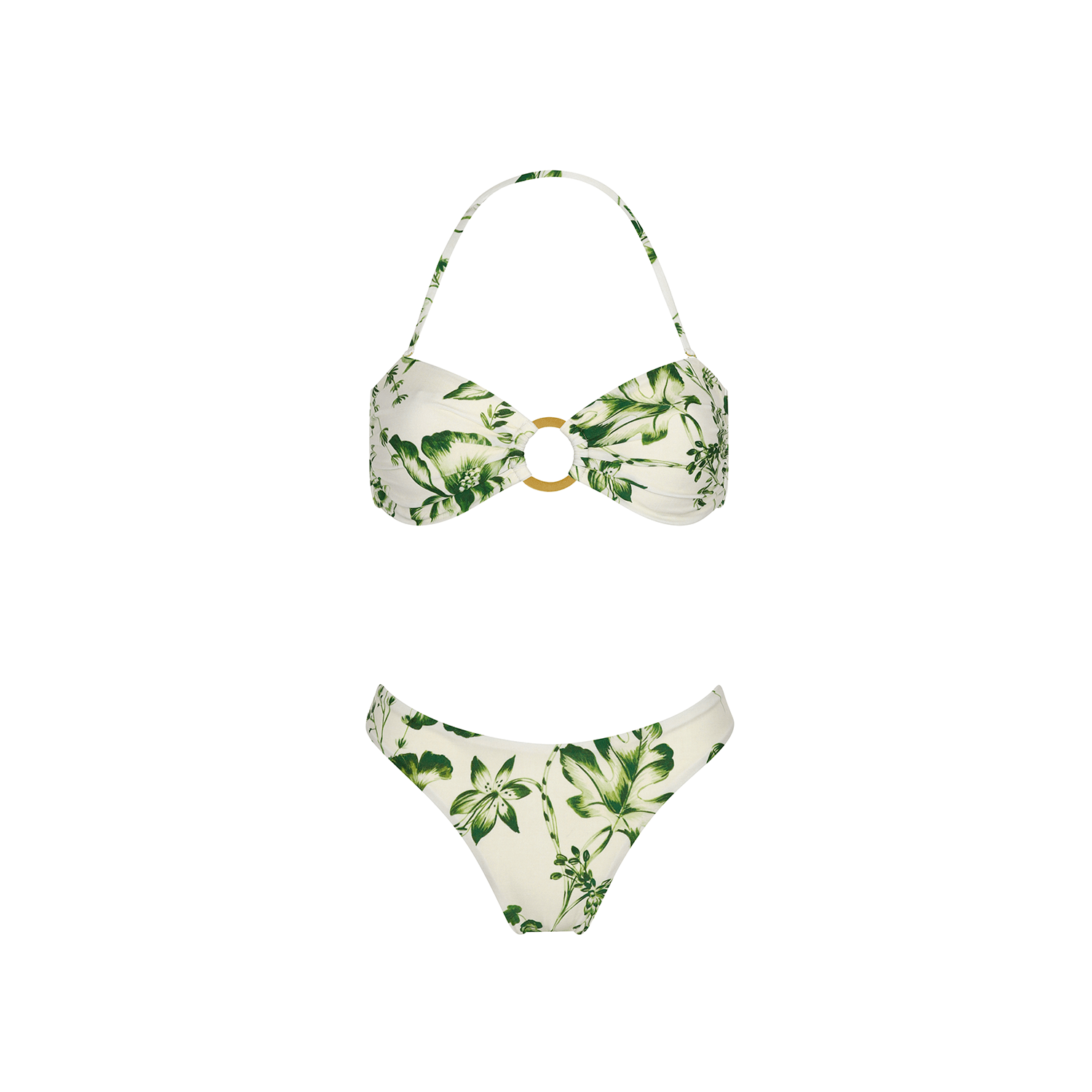 . BIKINI TOP 25 BANDEAU TOP GREEN COURT 77