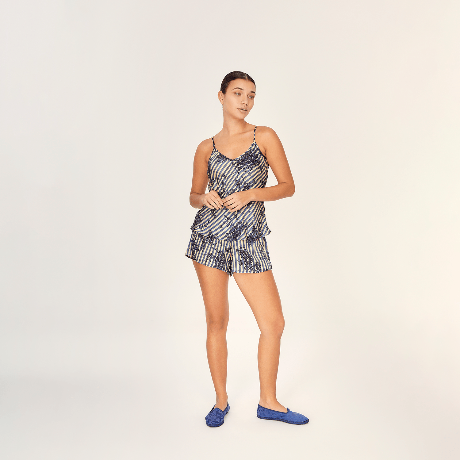 . SHORT 25 SHORT COTTON SILK MANDARIN 451