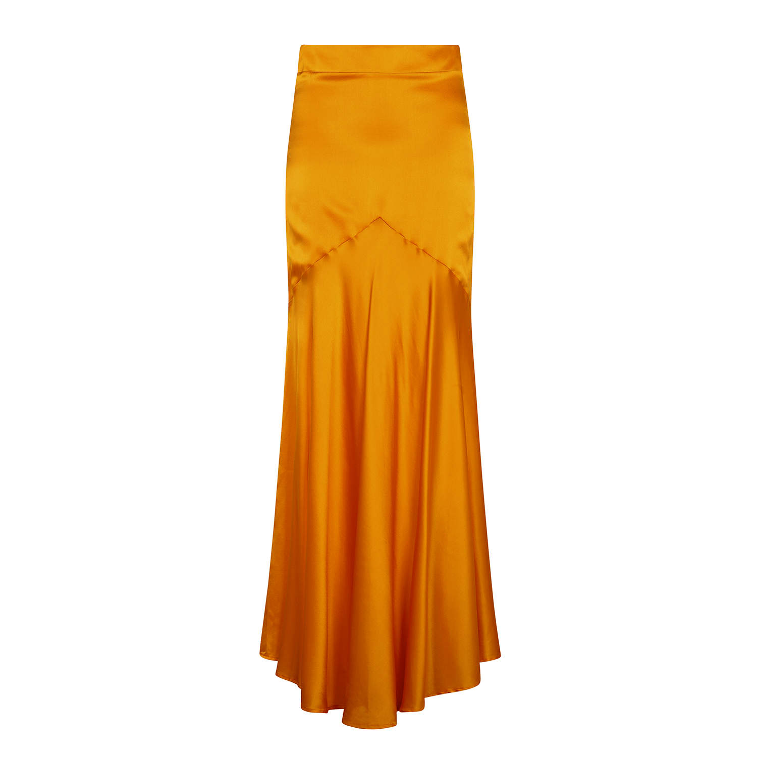 . SKIRT 25 MERMAID SKIRT SILK ELASTANE PAPAYA 523