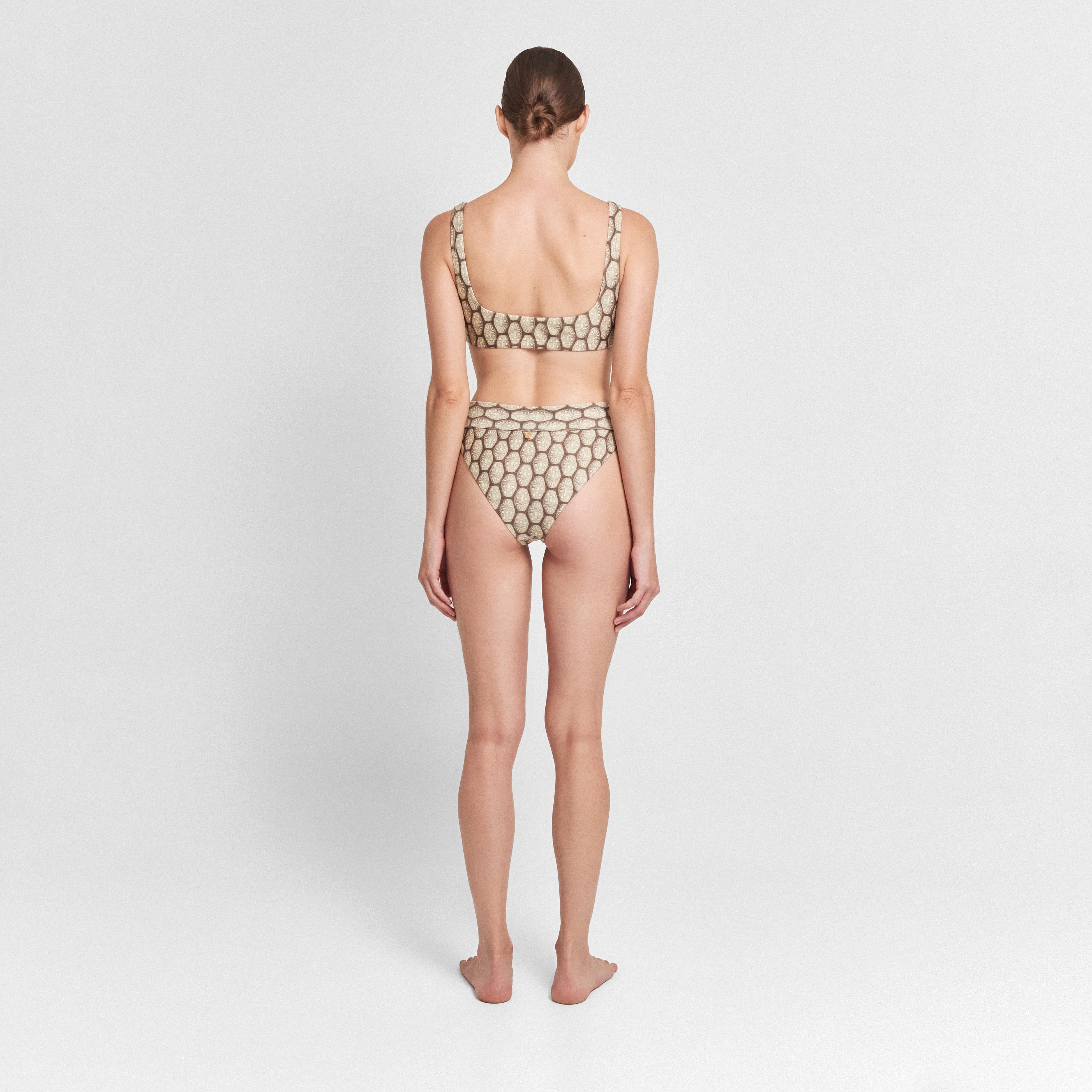 . BIKINI BOTTOM 24 HIGH RISE BOTTOM PIÑA 