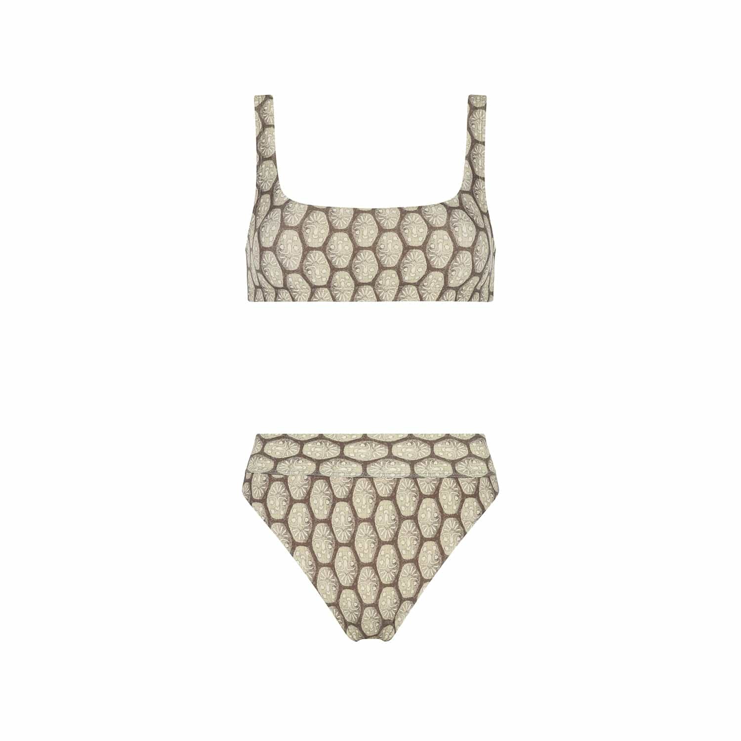 . BIKINI BOTTOM 24 HIGH RISE BOTTOM PIÑA 