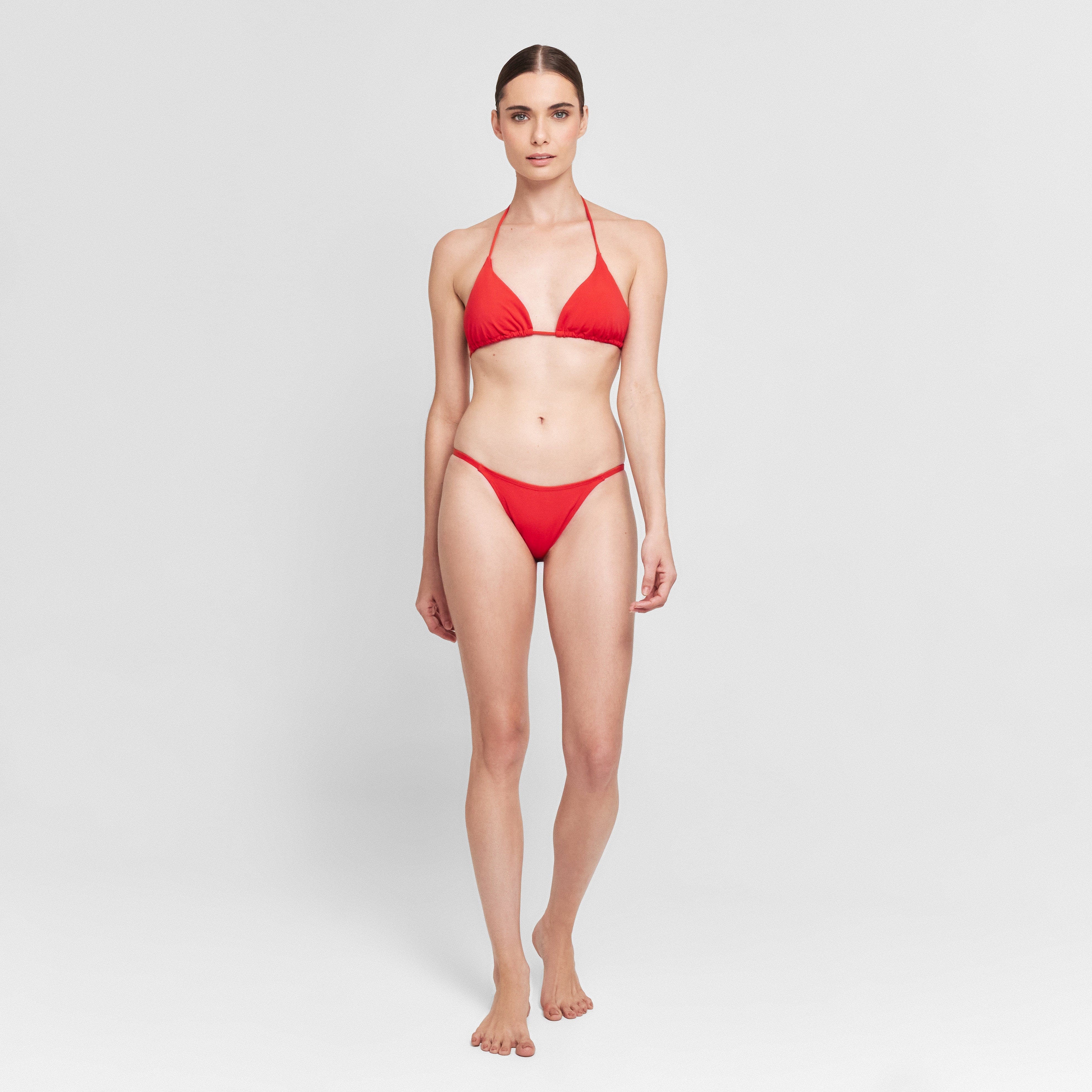 . BIKINI BOTTOM 24 STRING BOTTOM OCRE 