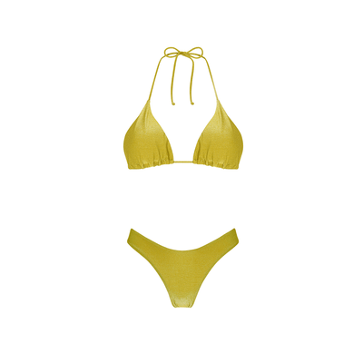 . BIKINI BOTTOM 26 HIGH LEG BOTTOM LIME 23