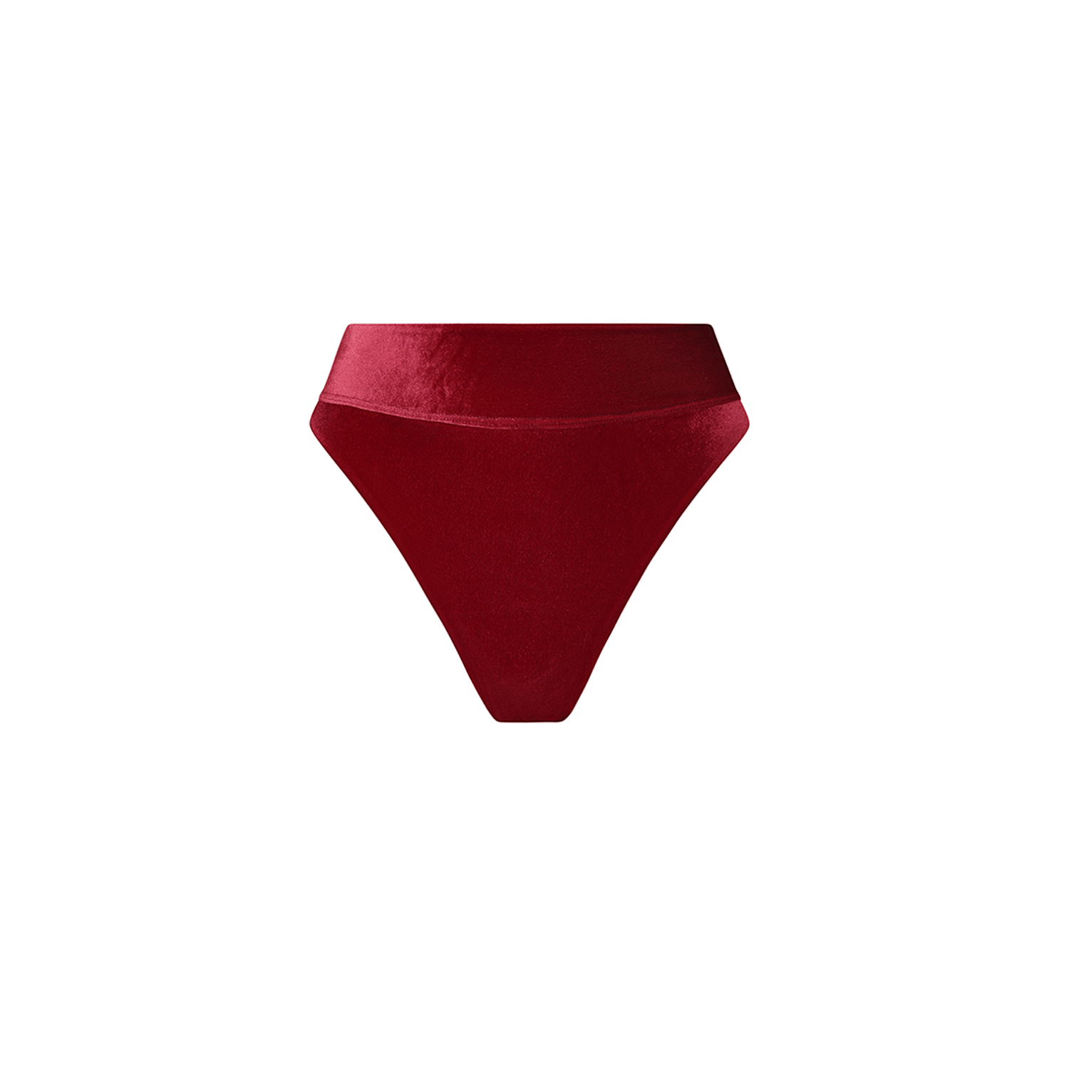 . BIKINI BOTTOM 26 HIGH RISE BOTTOM ROUGE V 20