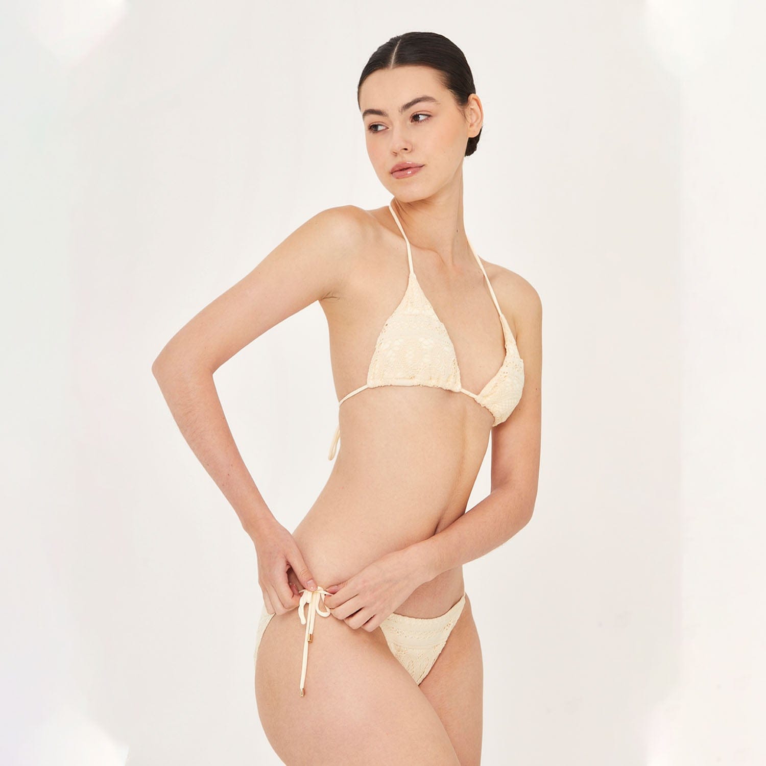 . BIKINI BOTTOM 26 SIDE TIE BOTTOM LA PERLE 12