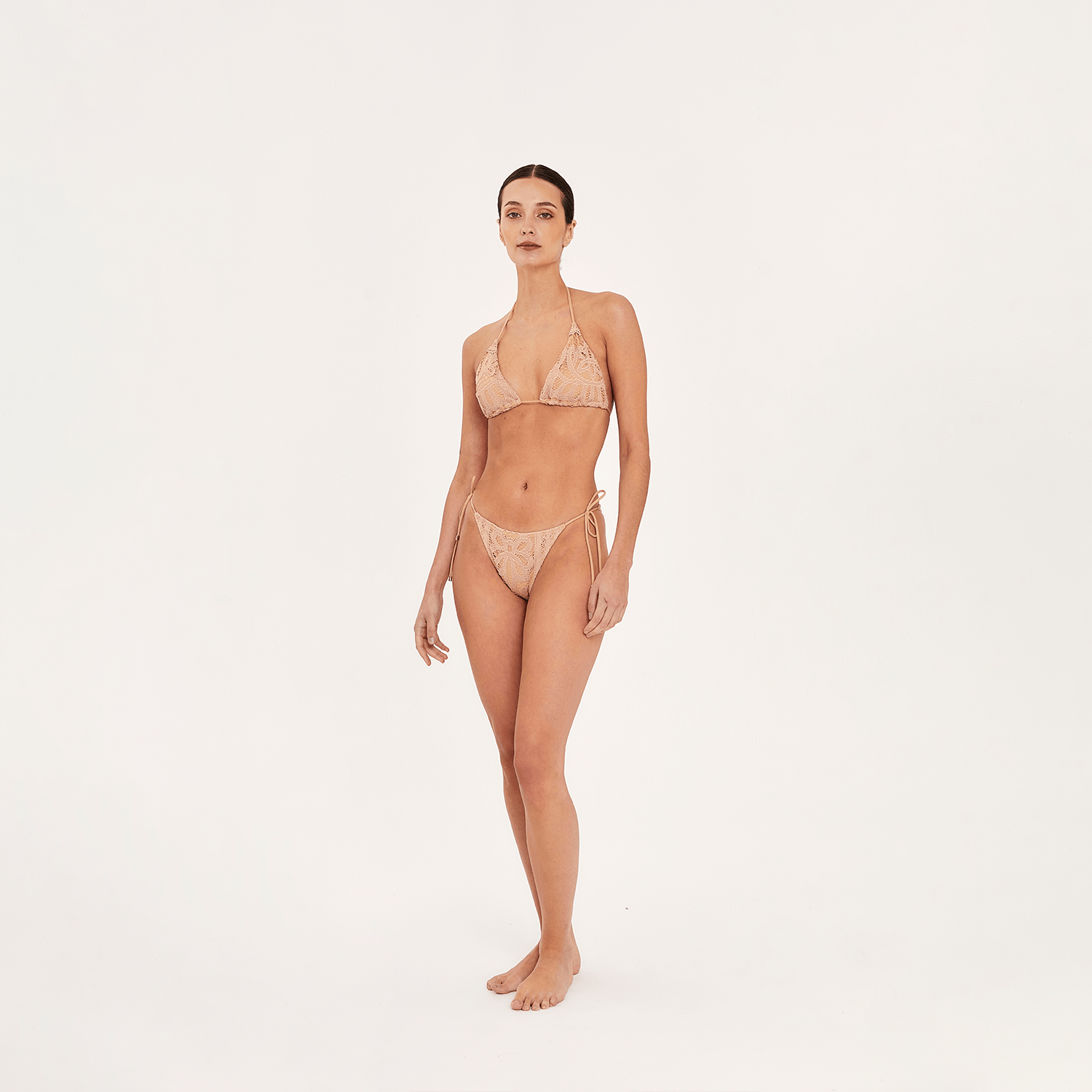 . BIKINI BOTTOM 26 SIDE TIE BOTTOM SAND 13