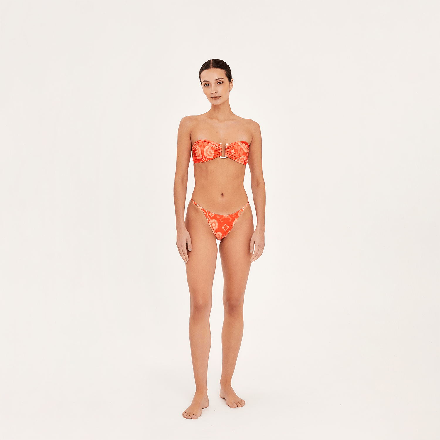 . BIKINI BOTTOM 26 STRING BOTTOM ORANGERS 15