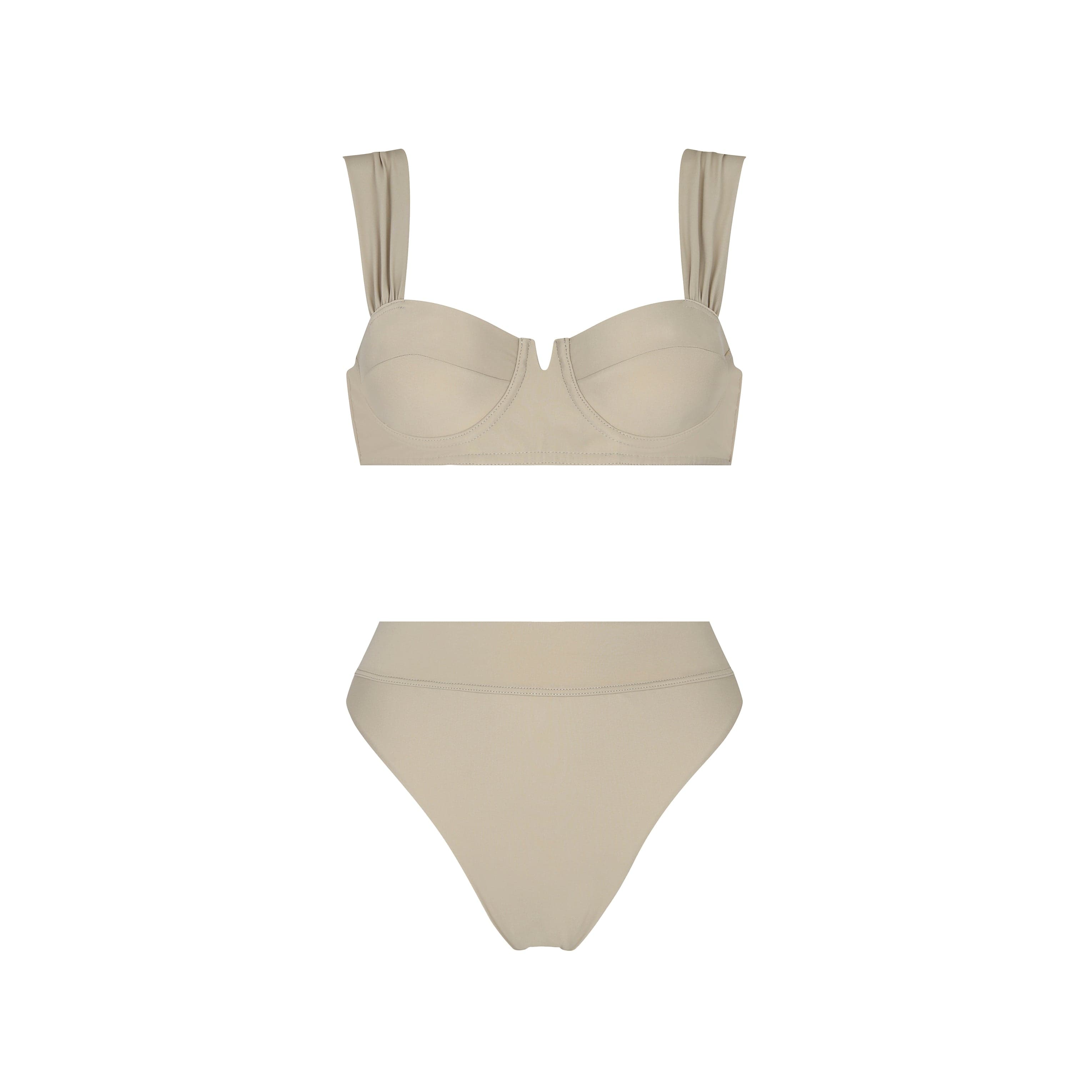 . BIKINI BOTTOM LISO HIGH RISE BOTTOM NATURAL 