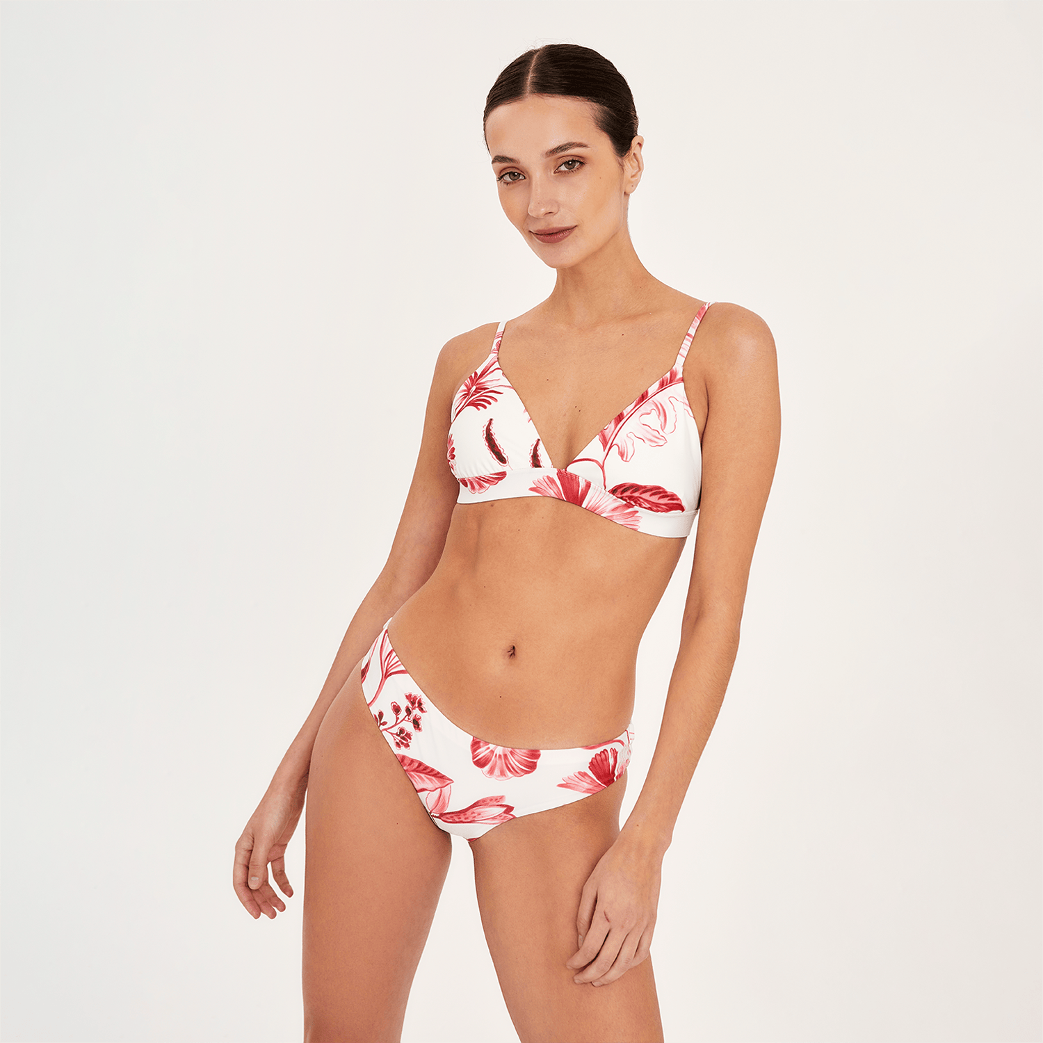 . BIKINI TOP 26 FIXED TRIANGLE TOP ROUGE 60