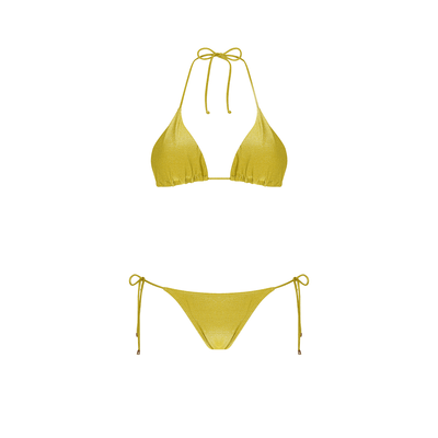 . BIKINI TOP 26 TRIANGLE TOP LIME 50