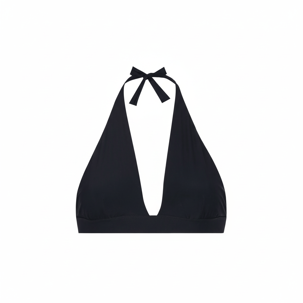 . BIKINI TOP LISO 2023 AGUACLARA MISSY HALTER TOP CLASSIC BLACK 41
